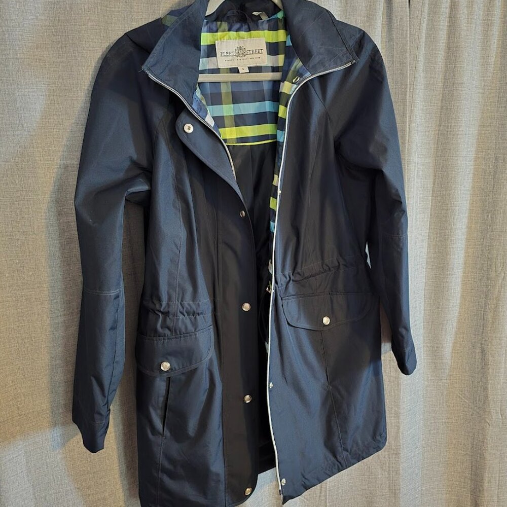 FleetStreet Blue Women's Rain coat Small